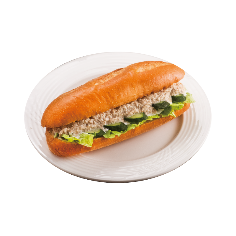 鮪魚鮮蔬軟法早午餐