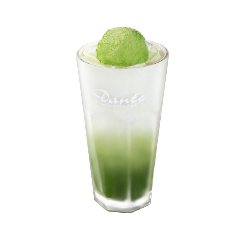 靜岡抹茶漂浮