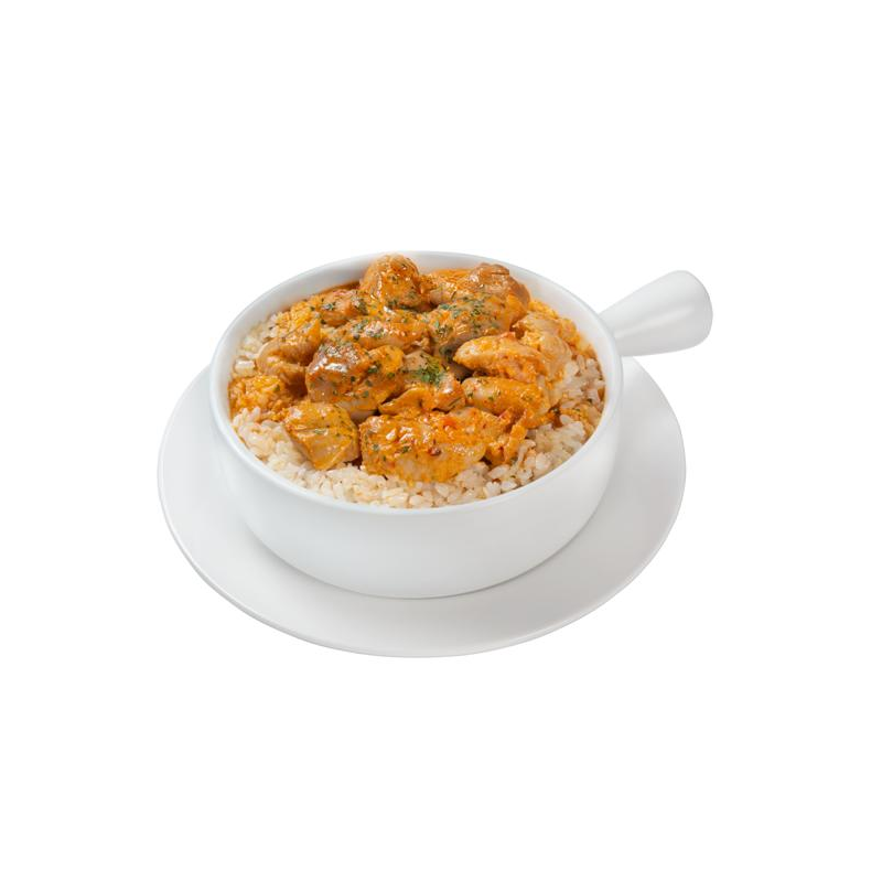泰式紅咖哩雞肉飯